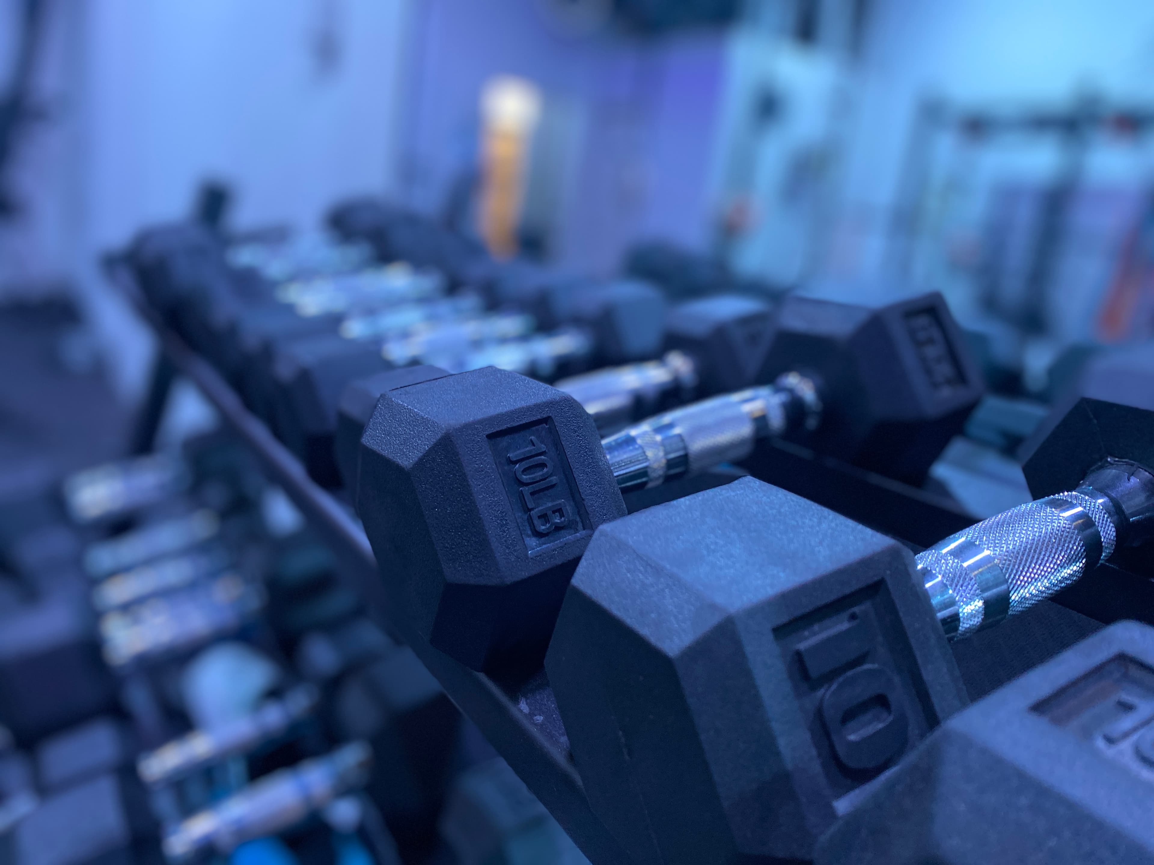 Strength training space at Off The Grid Fit in Santa Ana, CA.