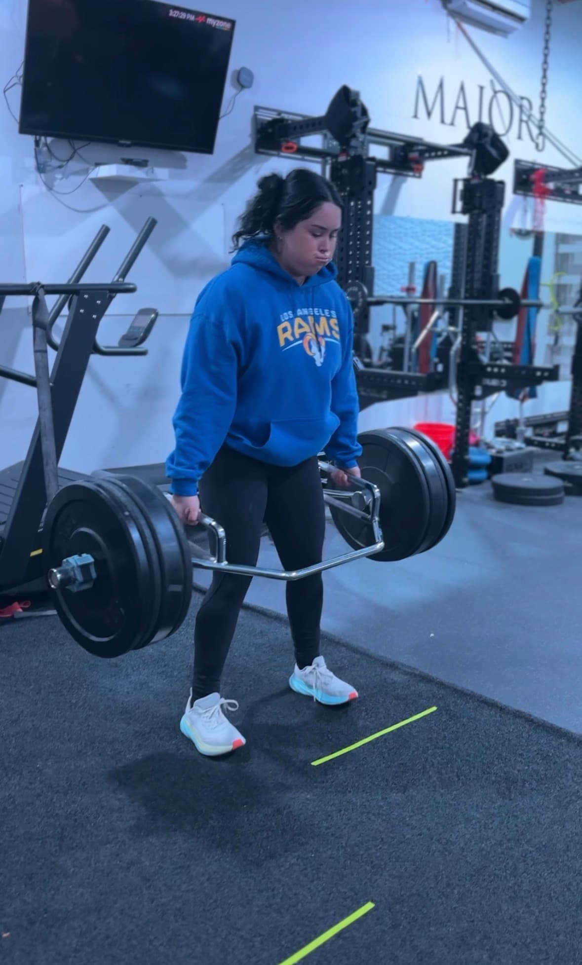 Personalized strength training session at Off The Grid Fit.